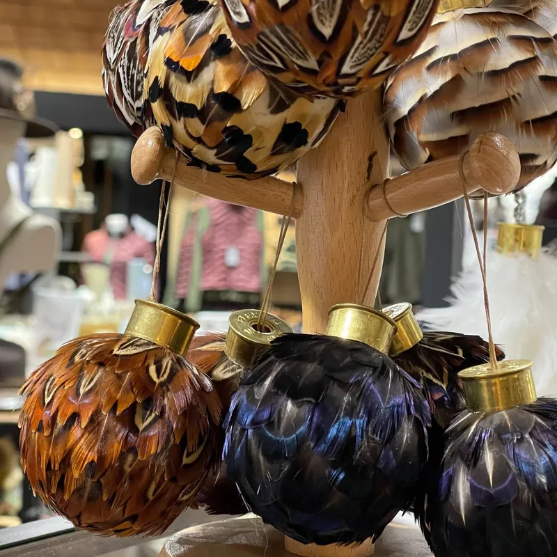 Spent Shells Feather Bauble