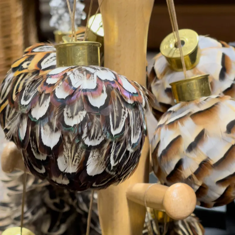 Spent Shells Feather Bauble-1