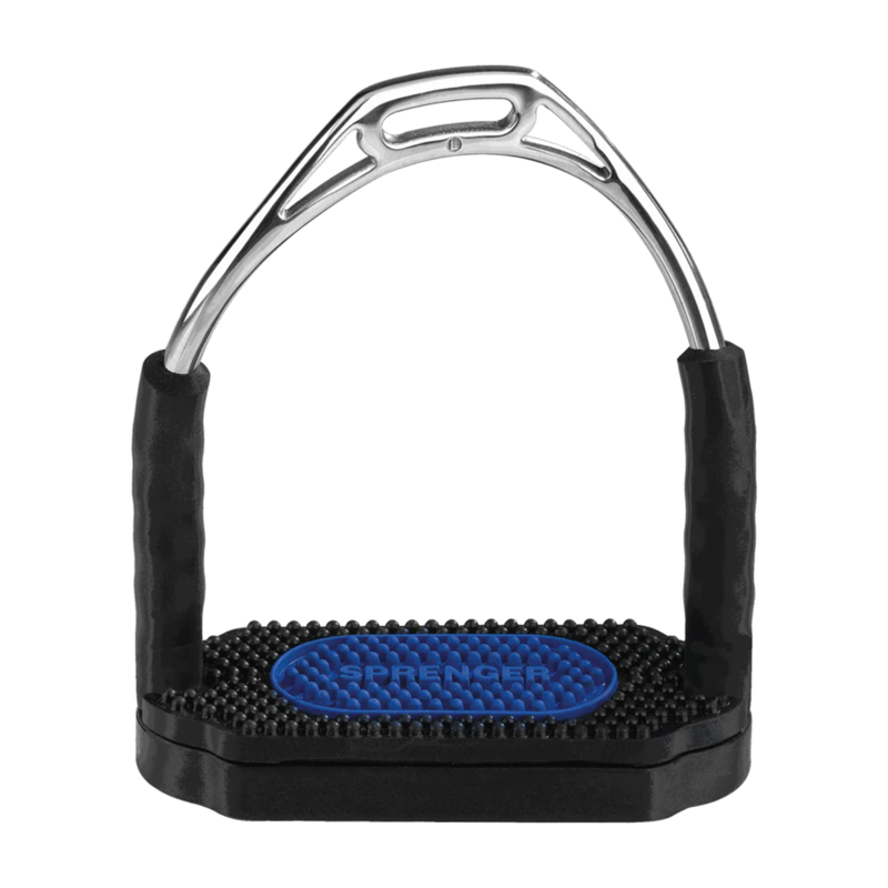 Sprenger Bow Balance Stirrups - Stainless Steel-1