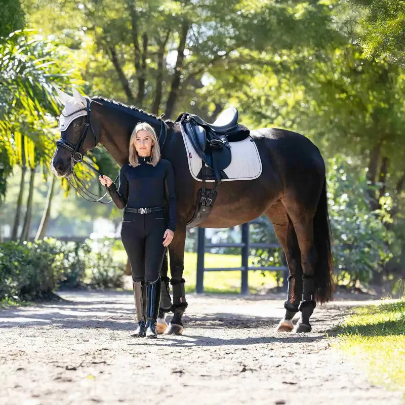 LeMieux Essence Dressage Square - Stone-2