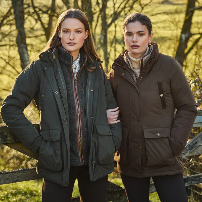 Holland Cooper Stamford Country Coat - Khaki-7