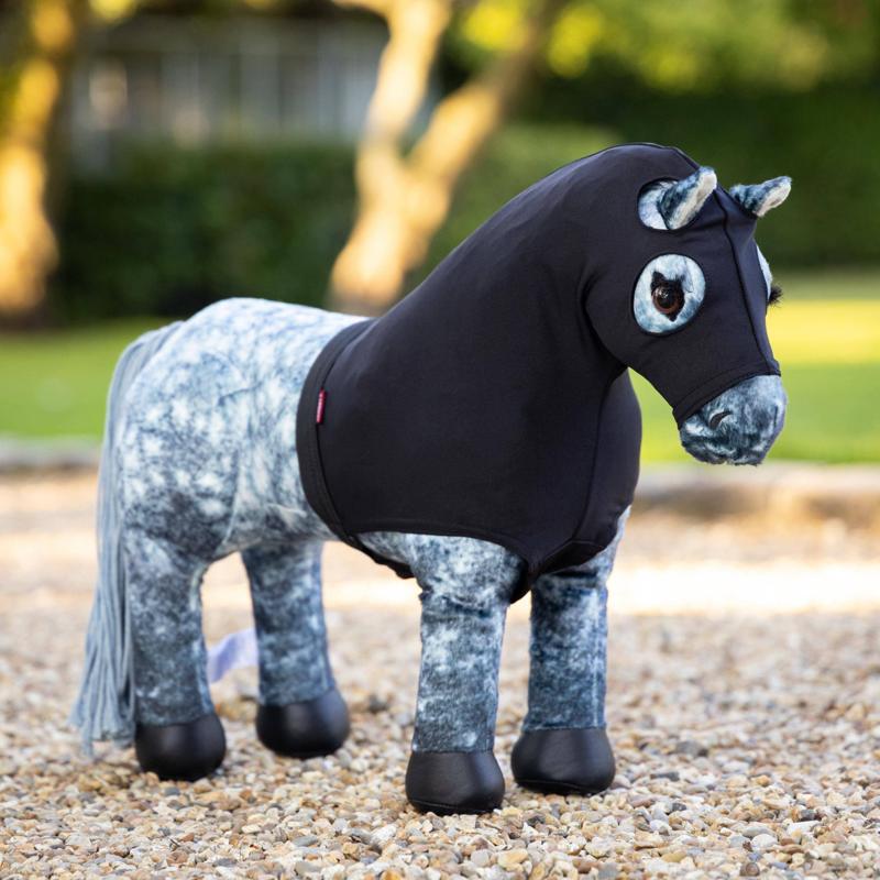 LeMieux Toy Pony Stretch Hood - Black-1