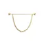 Supreme Products Class Act Collar Pin - Gold