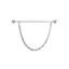 Supreme Products Class Act Collar Pin - Silver