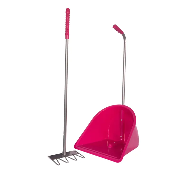 Red Gorilla Tidee Set and Rake - Pink