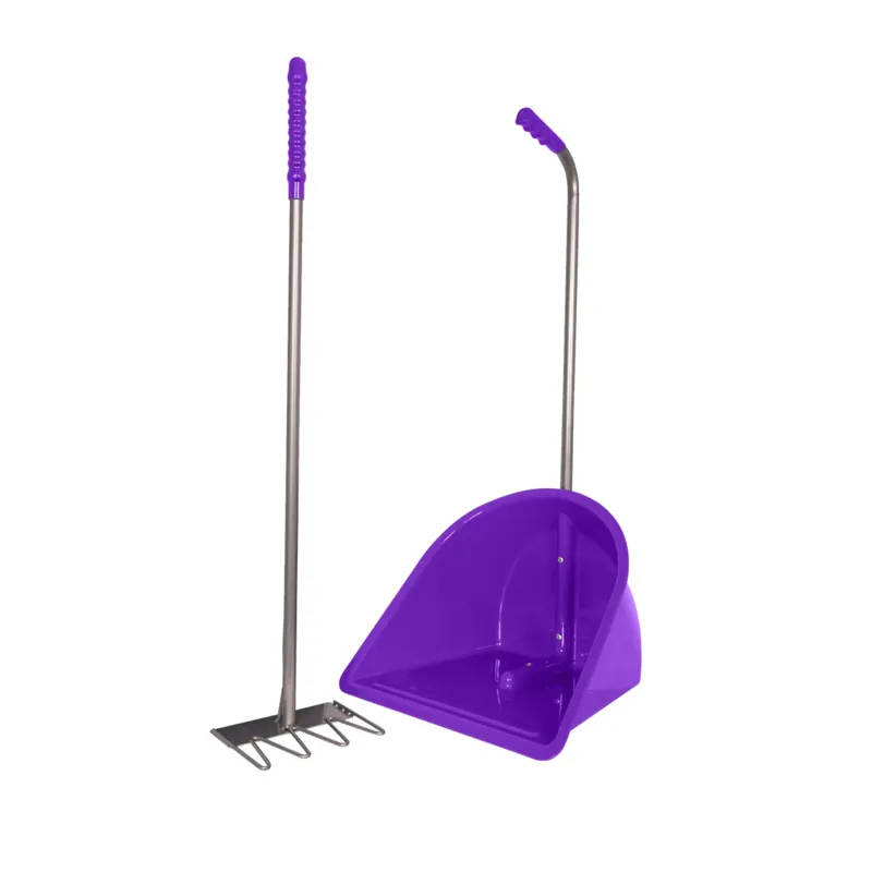 Red Gorilla Tidee Set and Rake - Purple