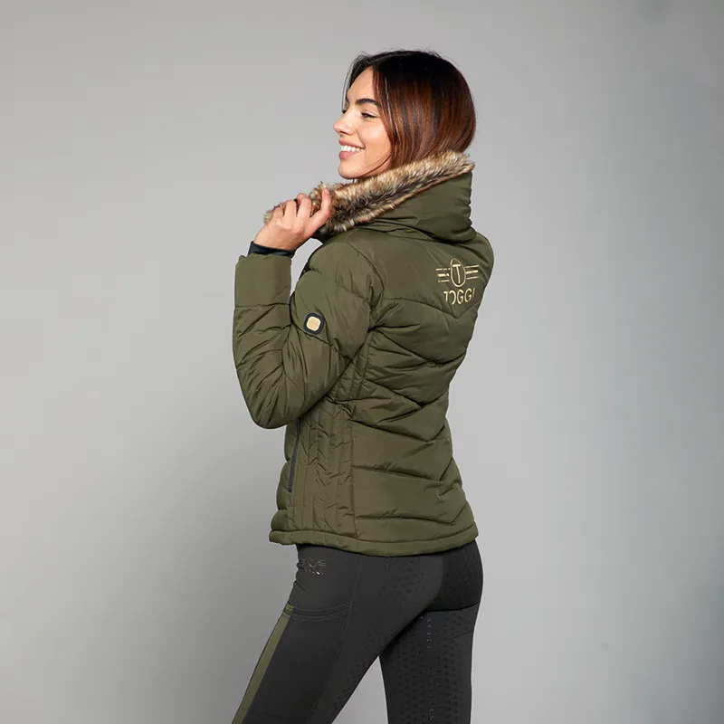 Toggi Ladies Lambert Padded Jacket - Khaki-2