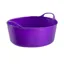 Gorilla Tub Flexible Shallow Small 15L - Purple