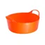 Gorilla Tub Flexible Shallow Small 15L - Orange