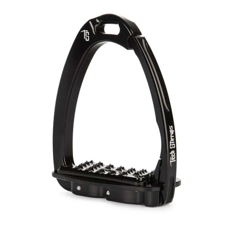 Tech Stirrups Venice Sloped Evo Stirrup - Black/Black