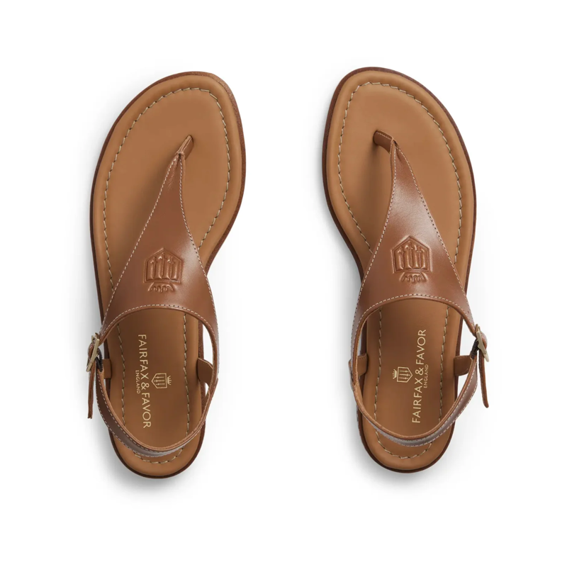 Fairfax and Favor Vienna Sandal - Tan-2