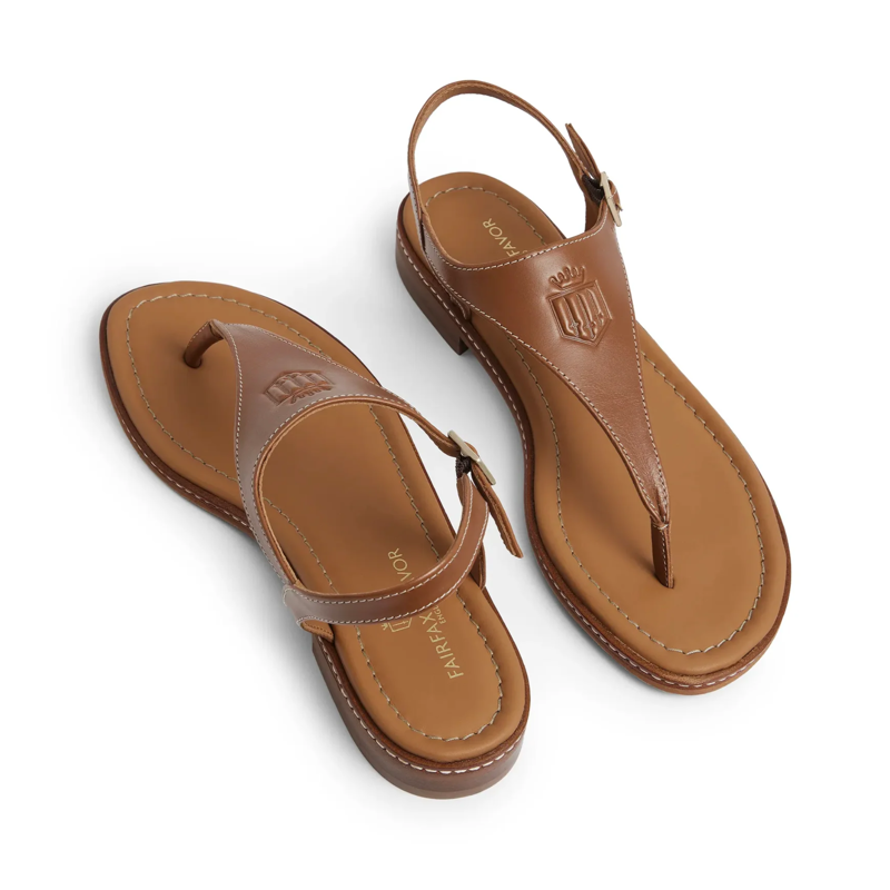 Fairfax and Favor Vienna Sandal - Tan-3