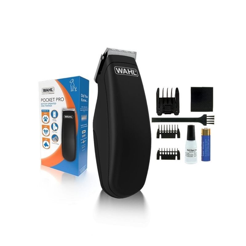 Wahl Pocket Pro Equine Battery Operated Trimmer Kit - Black-1