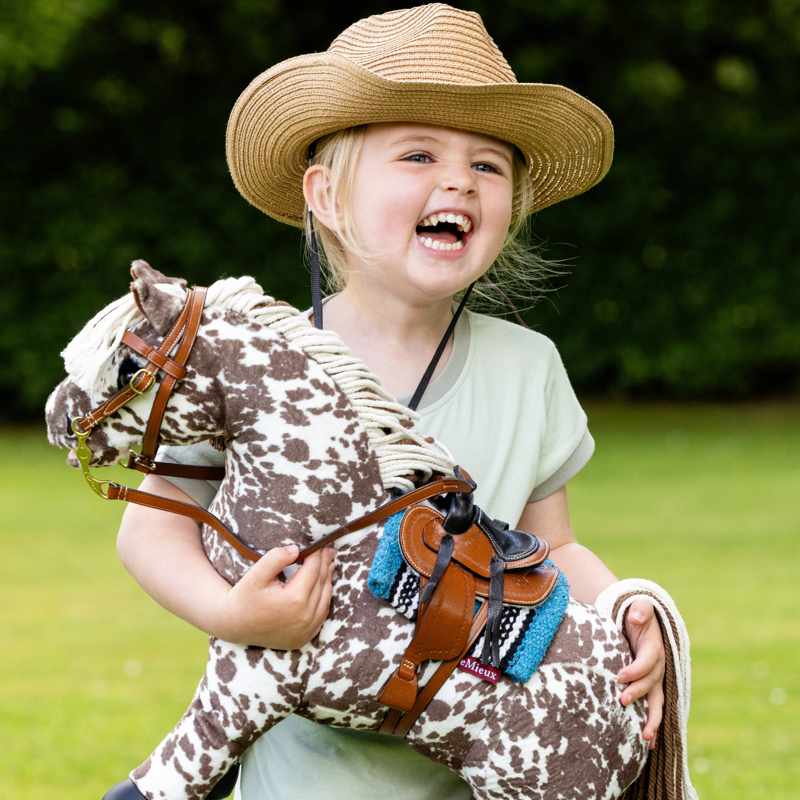 LeMieux Toy Pony Western Saddle Pad - Azure-4