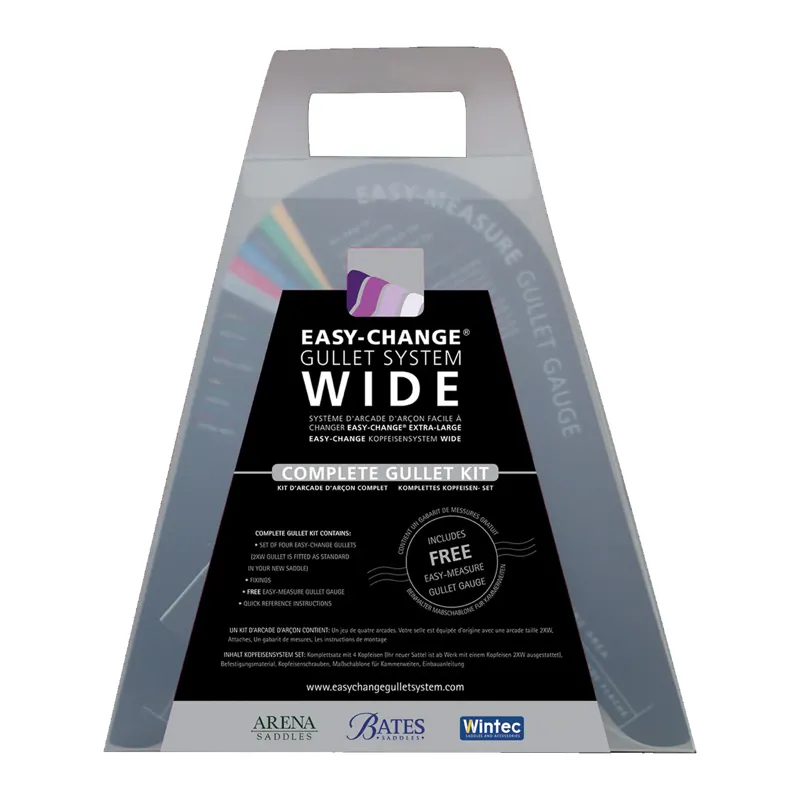 Wintec/Bates/Arena Easy-Change Complete Gullet Kit WIDE