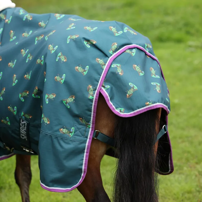Winnie and Me 100 Turnout Rug - Green-4