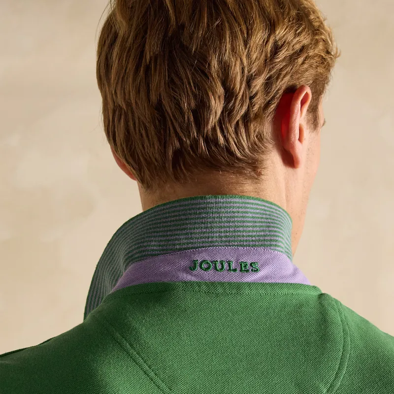 Joules Mens Woody Polo - Green-3