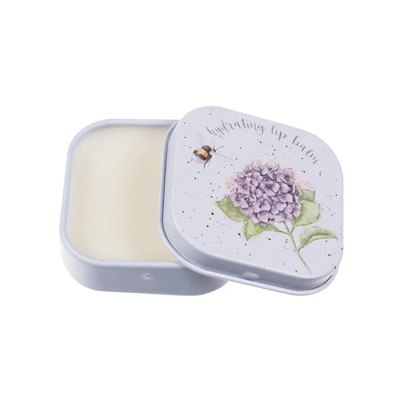 Wrendale Lip Balm Tin Hydrangea