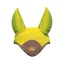 Woof Wear Hi Vis Fly Veil - Yellow