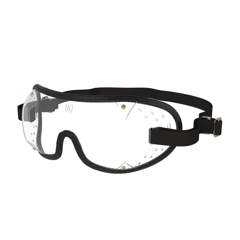Racesafe Goggles Clear - Black