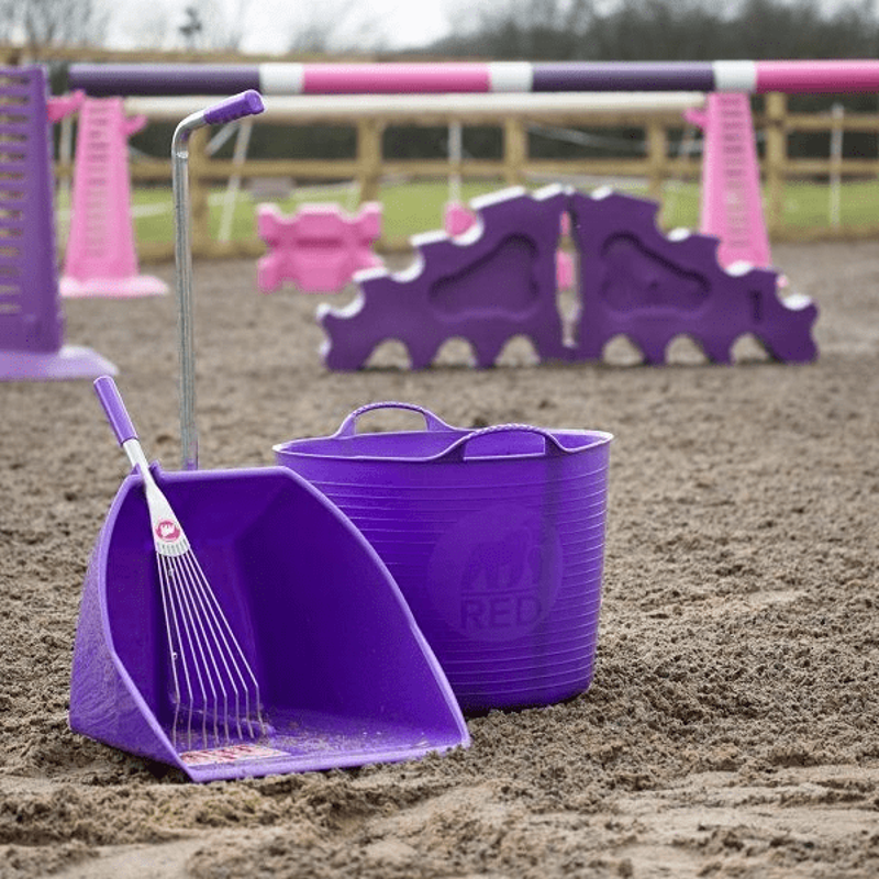 Red Gorilla Big Tidee With Short Metal Rake - Purple-1