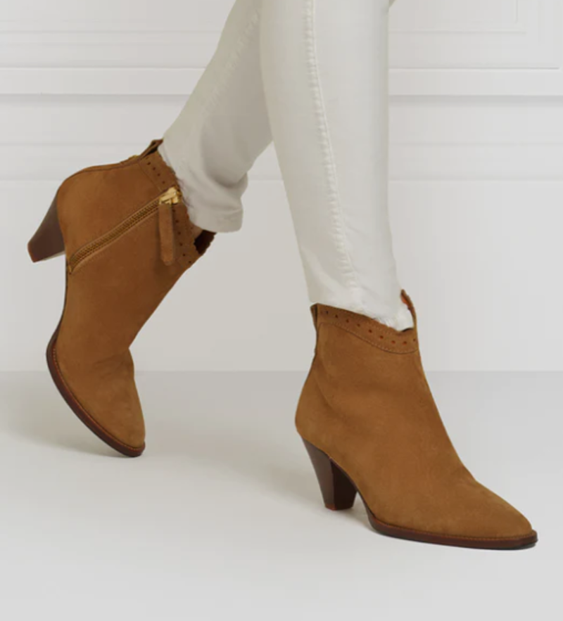 Fairfax and Favor Regina Ankle Boot - Tan-2