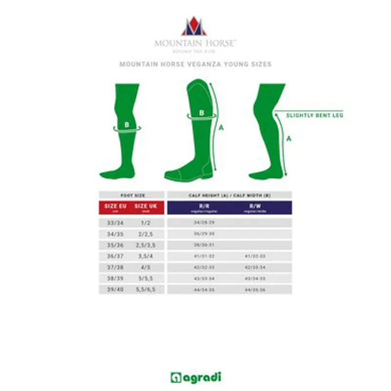 Mountain Horse Veganza Young Rider Boots - Black-1