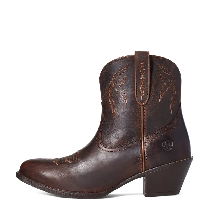 Ariat Ladies Darlin Western Boots - Sassy Brown-1