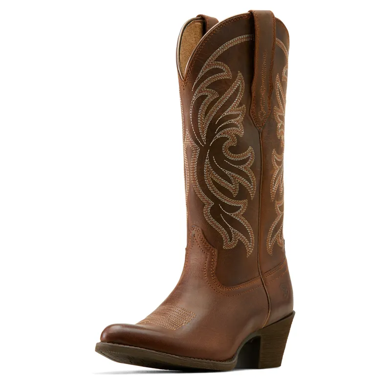 Ariat Ladies Heritage J Toe Boots - Sassy Brown-2