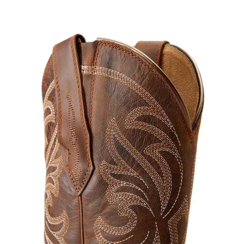 Ariat Ladies Heritage J Toe Boots - Sassy Brown-4