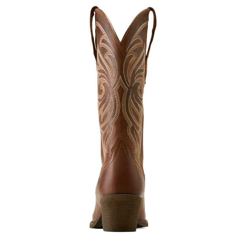 Ariat Ladies Heritage J Toe Boots - Sassy Brown-3