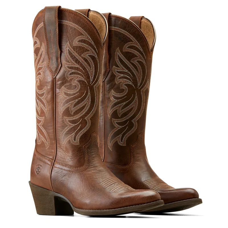 Ariat Ladies Heritage J Toe Boots - Sassy Brown