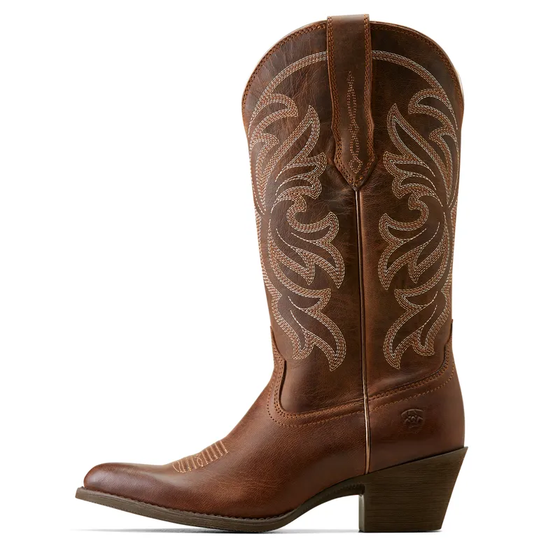 Ariat Ladies Heritage J Toe Boots - Sassy Brown-1