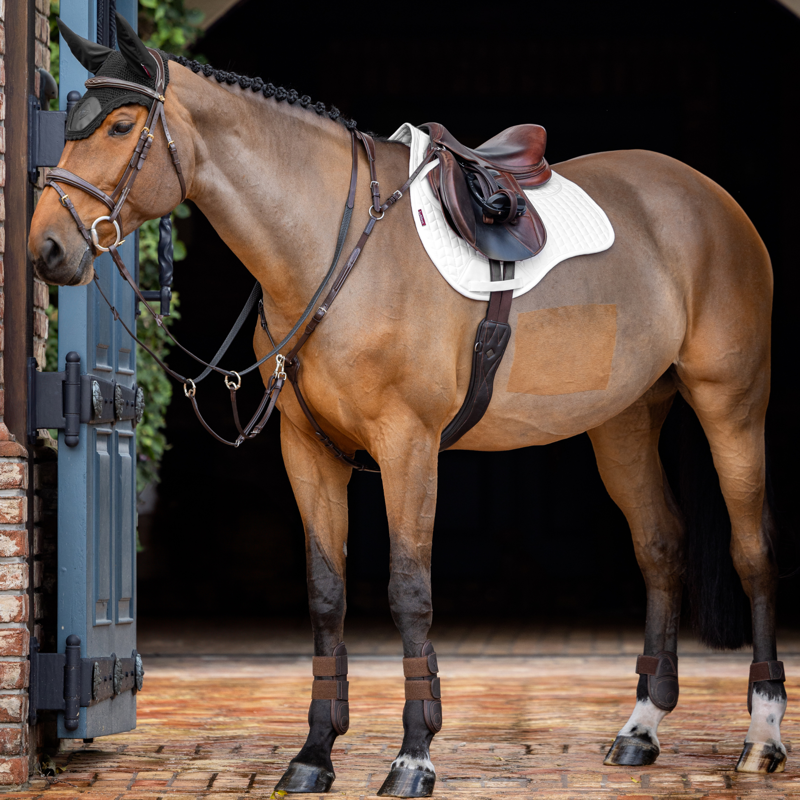 LeMieux ProSorb 2 Pocket GP Square - White-1