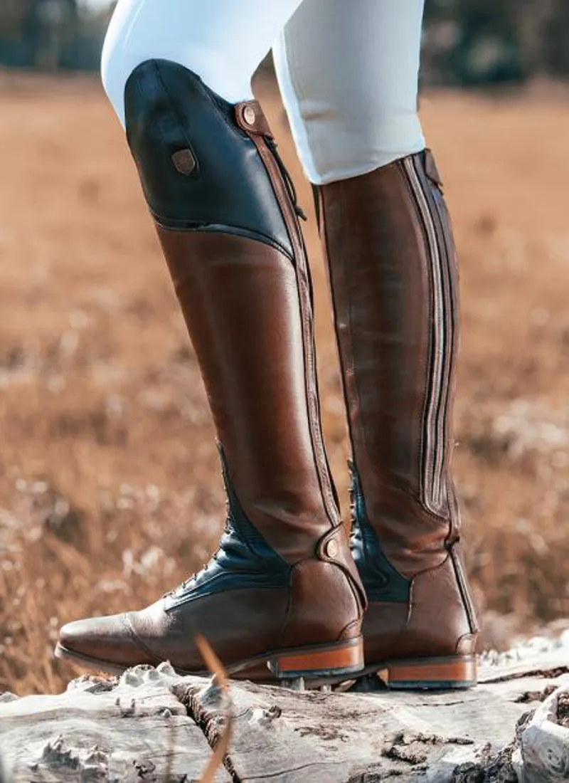 High Rider Dunkelbraune Reitstiefel Mountain Horse Reitstiefel