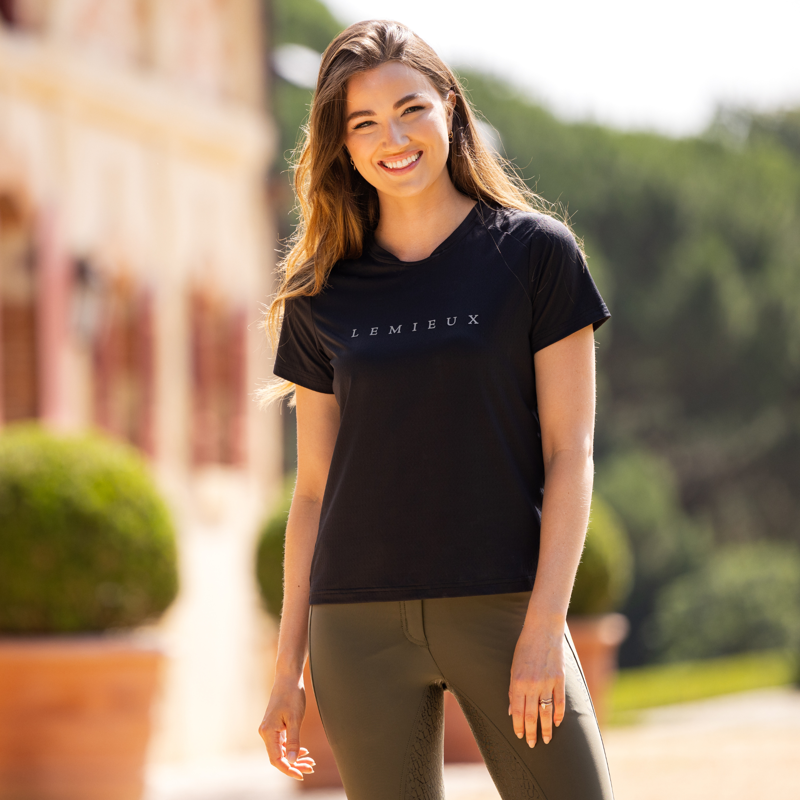 LeMieux Sports T-Shirt - Black-4