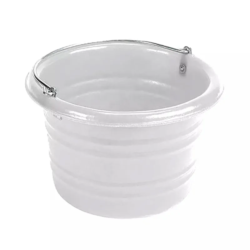 STUBBS Jumbo Feed/Water Bucket - White