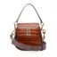 Holland Cooper Chelsea Saddle Bag - Tan Croc