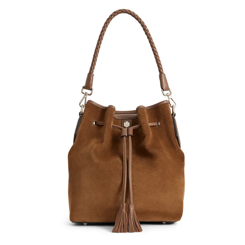 Fairfax and Favor Bibury Bucket Bag - Tan Suede