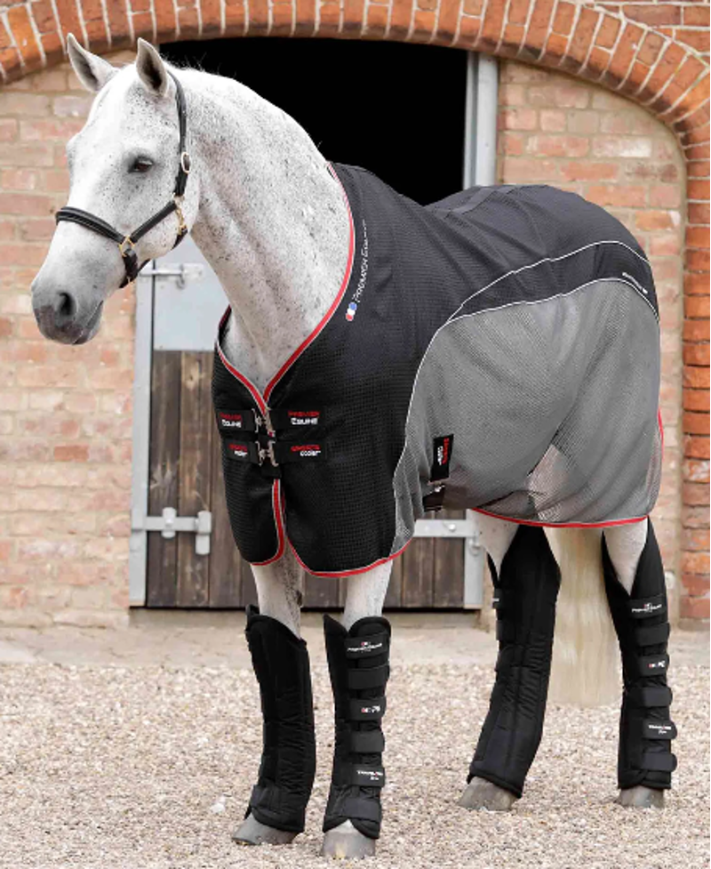 Premier Equine Travel-Tech Xtra Travel Boots - Black-2