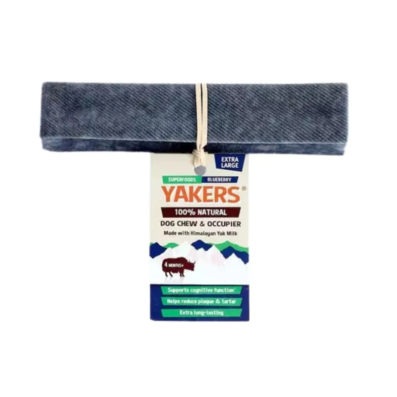 Yakers Dog Chew Blueberry