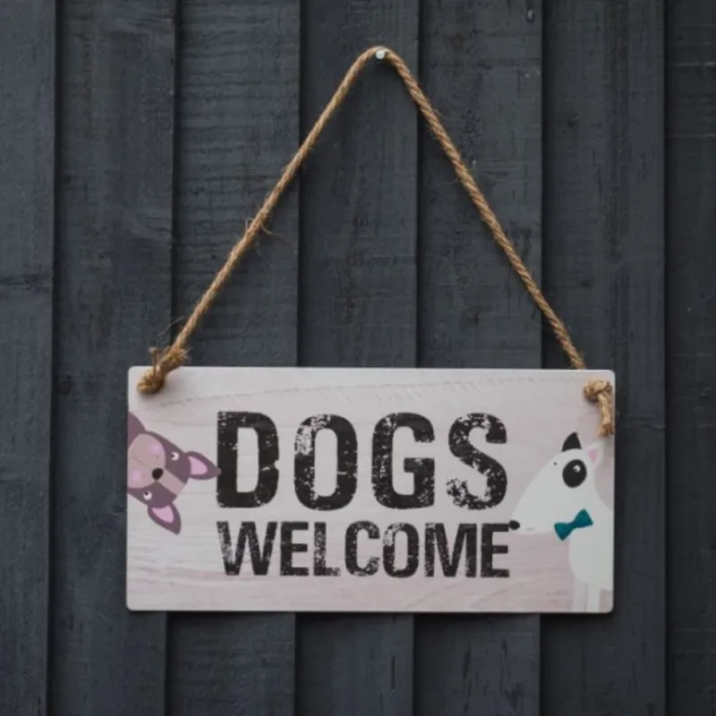 Zoon Pet Fun Dogs Welcome Sign