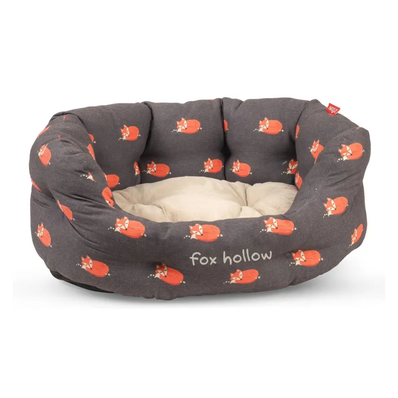 Zoon Oval Fox Hollow Dog Bed